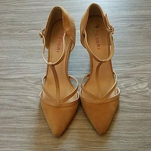 👠Tesori suede heels👠